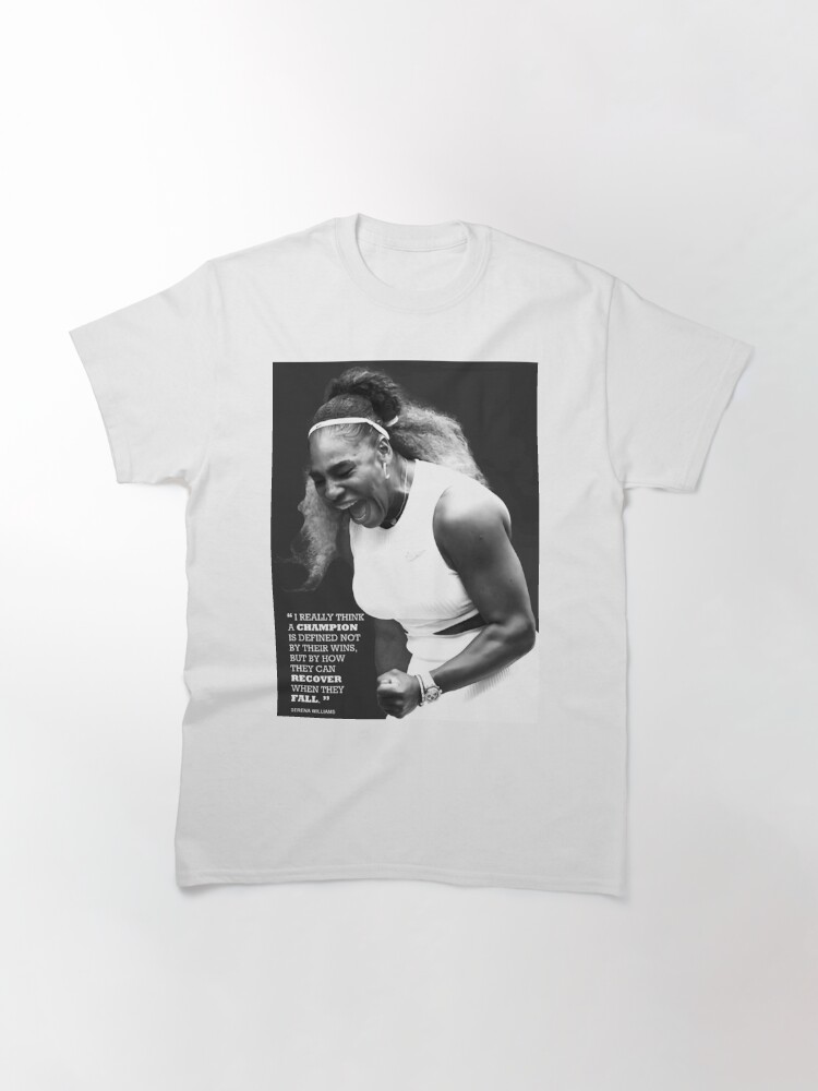 Disover Serena Tennis poster Classic T-Shirt