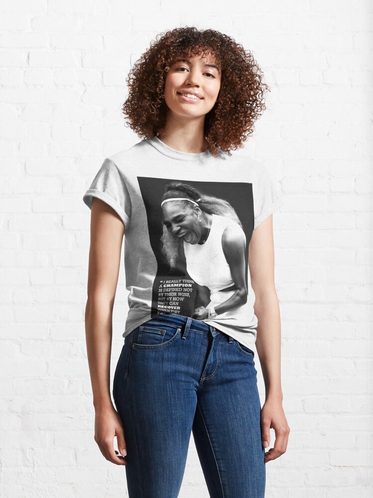 Discover Serena Tennis poster Classic T-Shirt