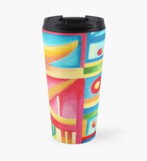 abstract VIII. oil Travel Mug