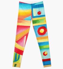 abstract VIII. oil Leggings