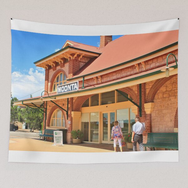 Item preview, Moonta railway station, South Australia, Australia  designed and sold by FranWest.