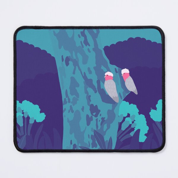 Item preview, Two Pink Galahs Twilight designed and sold by Digitaldingo.