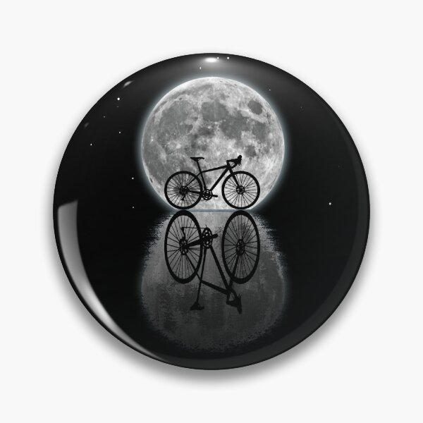Artikelvorschau, Bicycle Moonset Reflection Bicycles Moon Cyclist Bicycling Gear entworfen und verkauft von DynamicDesign.