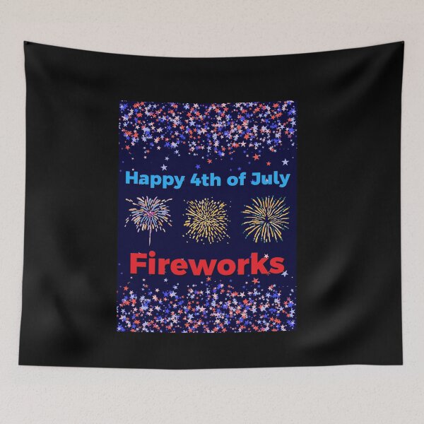 Item preview, Happy 4th of July Fireworks designed and sold by teewearstyle.