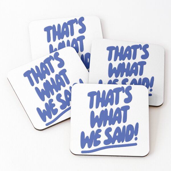 Item preview, what we said podcast designed and sold by JacquesCohen.