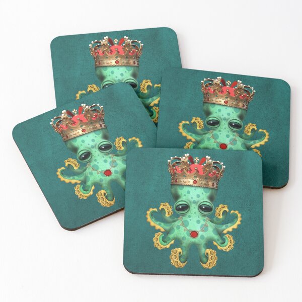 Item preview, Cute Royal Octopus Wearing Crown  designed and sold by JeffBartels.