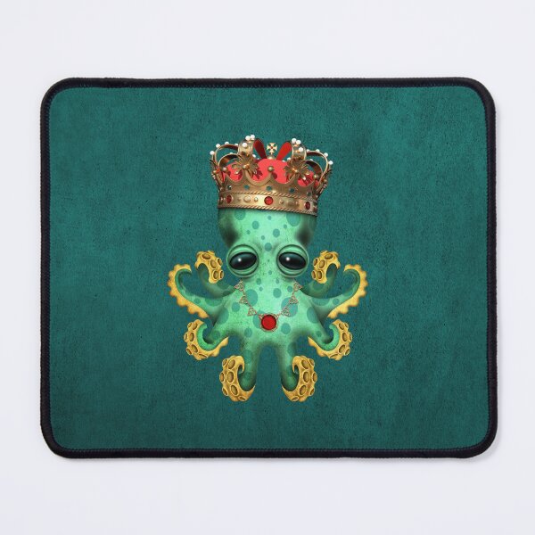 Item preview, Cute Royal Octopus Wearing Crown designed and sold by JeffBartels.