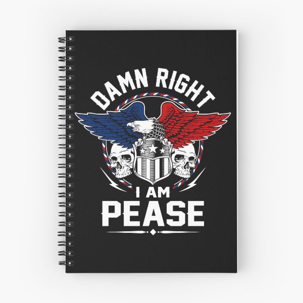 Item preview, Pease Name T Shirt - Damn Right I Am Pease Gift Item Tee designed and sold by jazminprin.