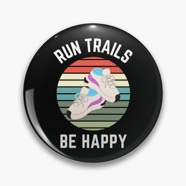 Item preview, Run Trails Be Happy Tri-Blend T-Shirt designed and sold by stewaales6.