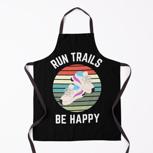 Item preview, Run Trails Be Happy Tri-Blend T-Shirt designed and sold by stewaales6.