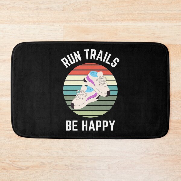 Item preview, Run Trails Be Happy Tri-Blend T-Shirt designed and sold by stewaales6.