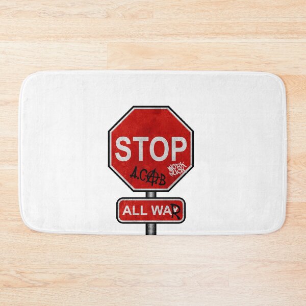 Item preview, STOP ALL WAR TRAFFIC SIGN designed and sold by xpelawix.
