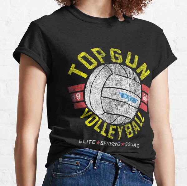 Top Gun T-Shirt - Volleyball - NerdKungFu