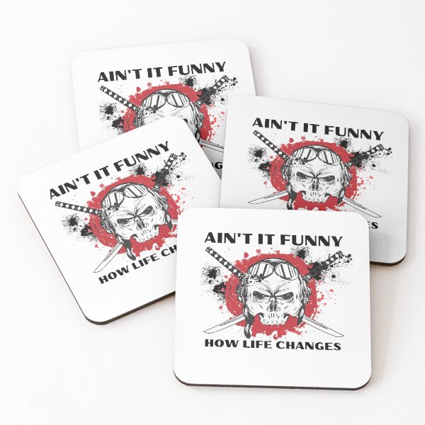 Item preview, Ain't it funny how life changes - skull designed and sold by theredsharp.