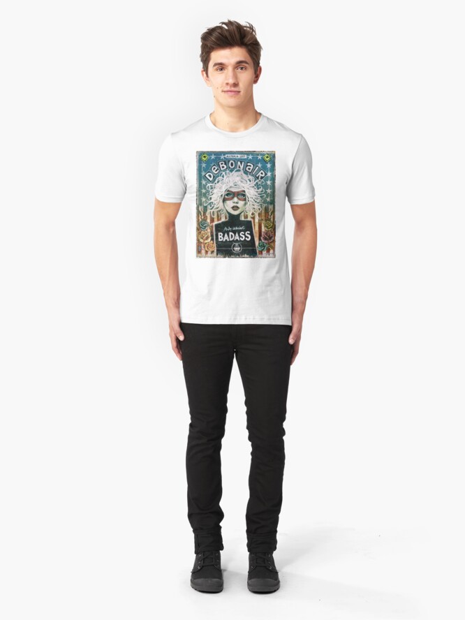 Alternate view of Debonair (Debbie Harry) Blondie Slim Fit T-Shirt