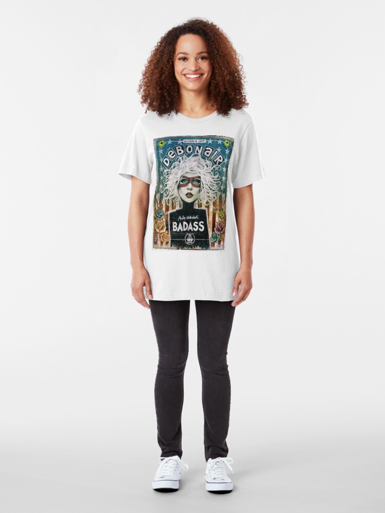 Alternate view of Debonair (Debbie Harry) Blondie Slim Fit T-Shirt