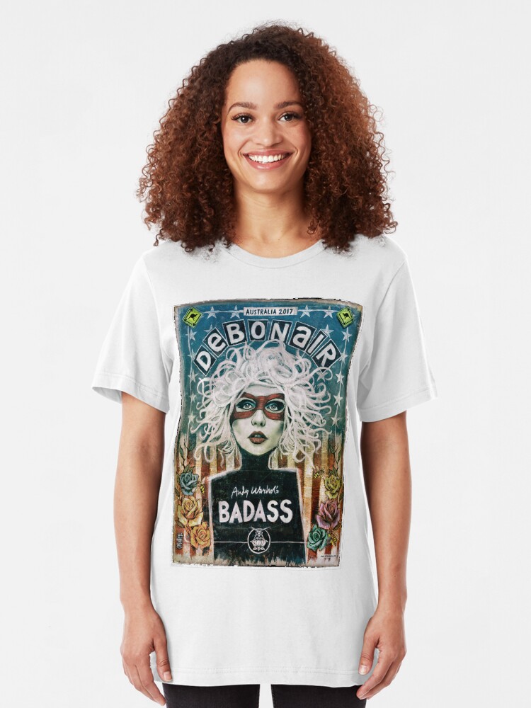 Alternate view of Debonair (Debbie Harry) Blondie Slim Fit T-Shirt