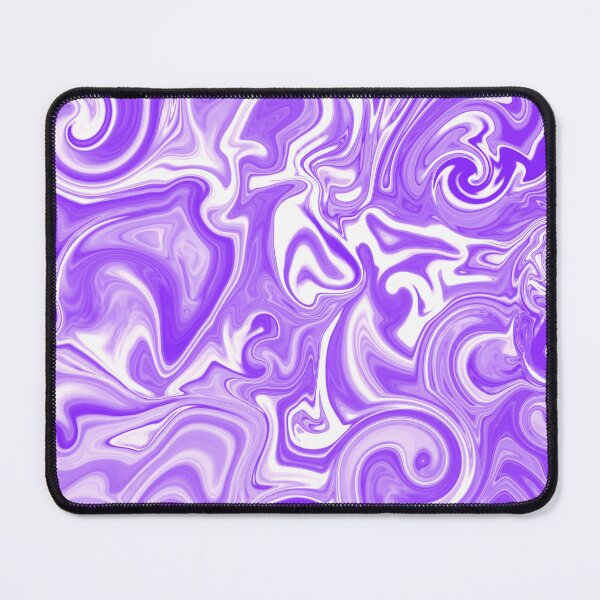 Item preview, Fluid Purple and White Swirly Pattern designed and sold by Deborah Camp.