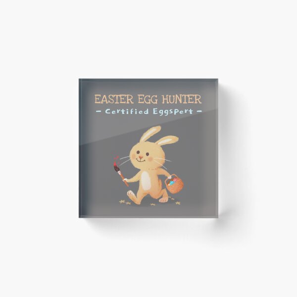 Item preview, Easter Egg Hunter, Certified Eggspert designed and sold by Brewed  Styles.
