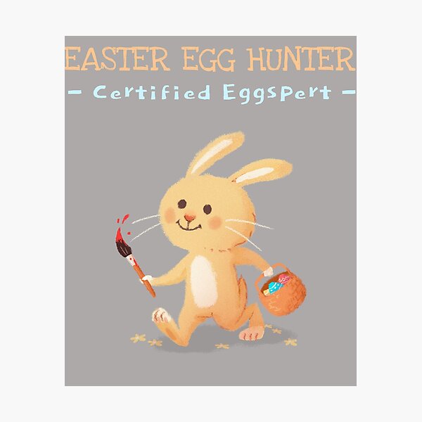 Item preview, Easter Egg Hunter, Certified Eggspert designed and sold by Brewed  Styles.