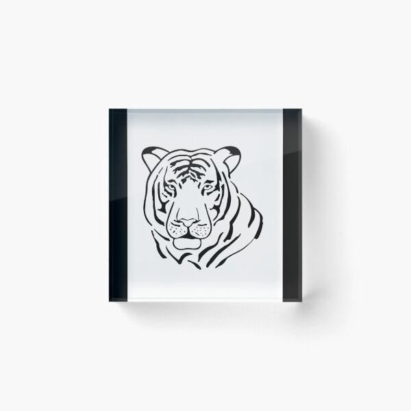 Item preview, Tigre Gratiffi Canvas Print designed and sold by mollyphonaha1.