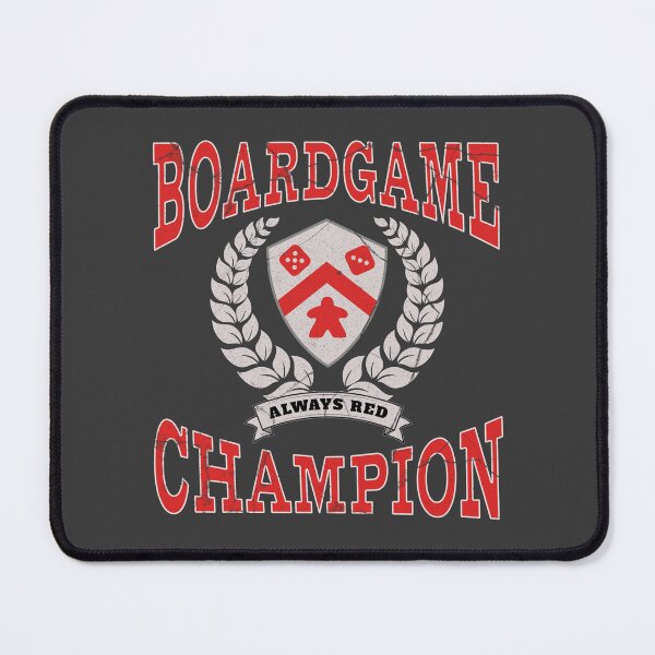 Item preview, Boardgame Champion - Always Red designed and sold by geekyT.