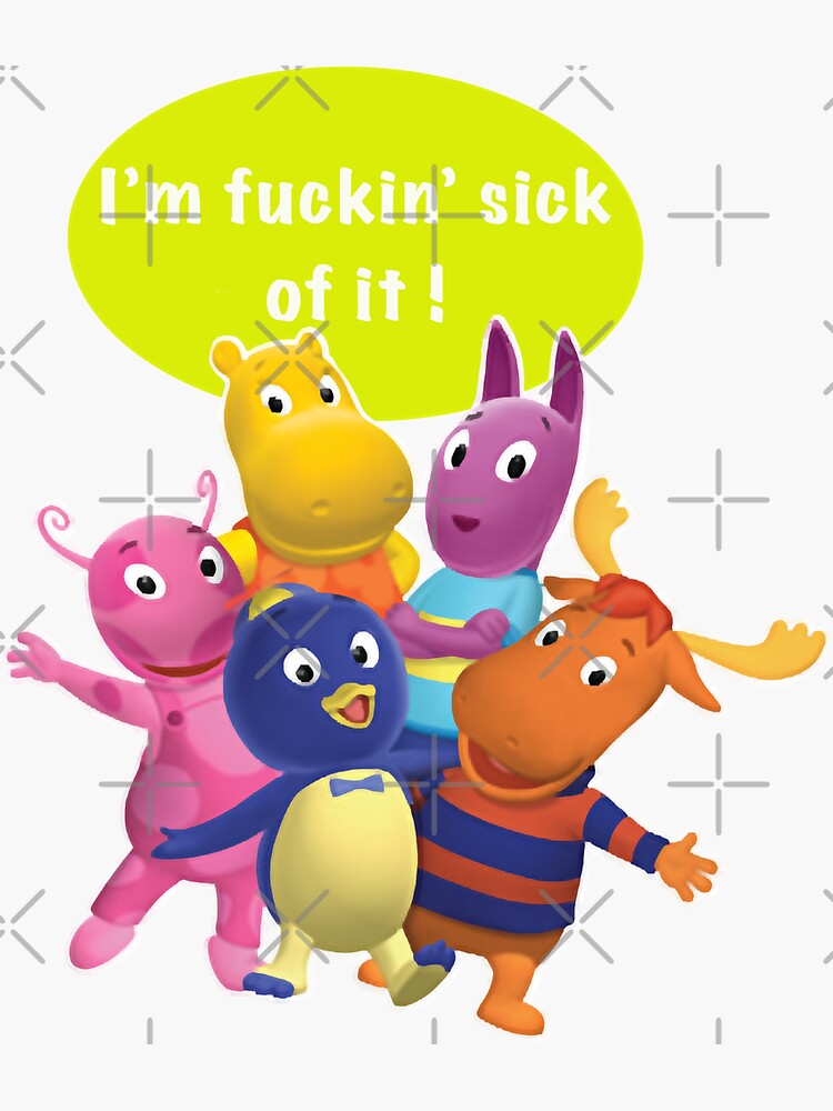 Pegatina «Atracción Aventuras increíbles Interesante Estoy harto de eso