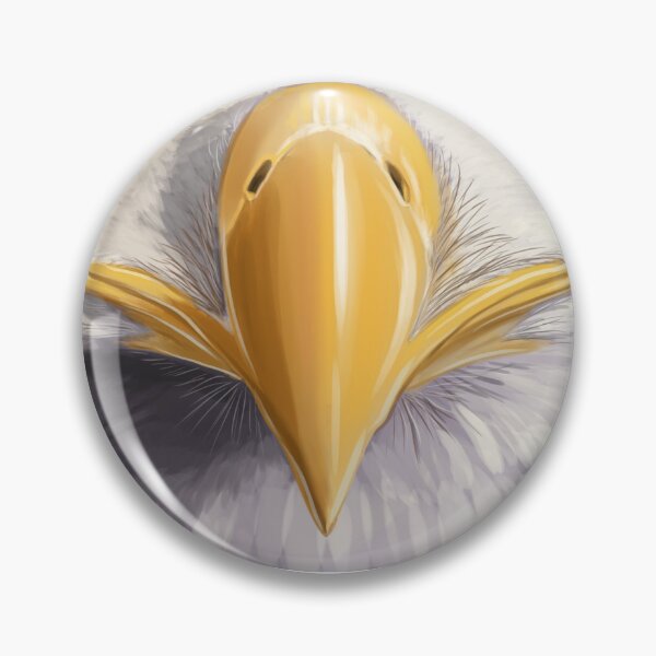 Item preview, Baldiest of Eagles Bald Eagle Face Mask designed and sold by aetusart.