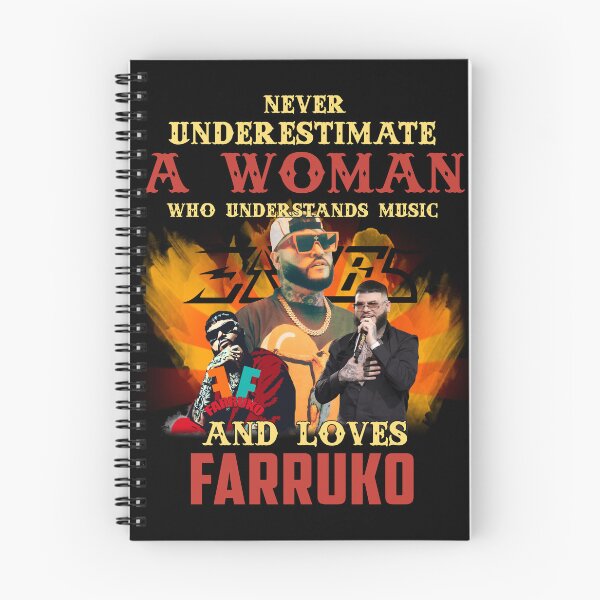 Item preview, Never Underestimate A Woman Who Loves Farruk designed and sold by Leigh-AnnBailey.