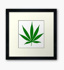 weed Framed Print