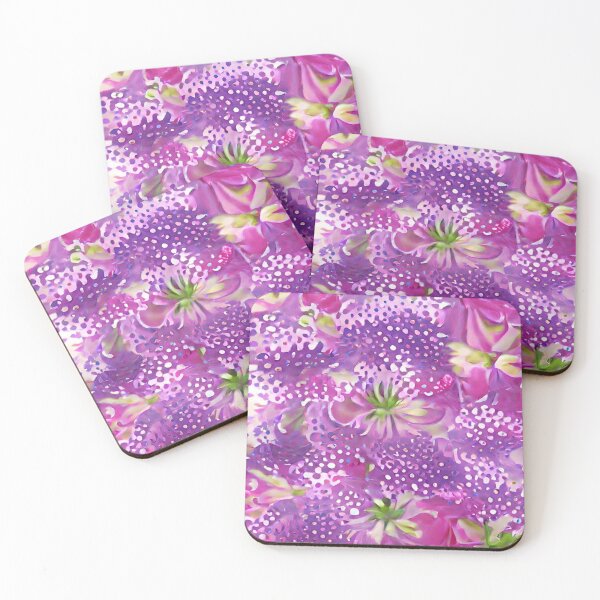 Item preview, Tropical Summer Beautiful Vintage Purple Pattern Spring Flowers designed and sold by CattlettArt.