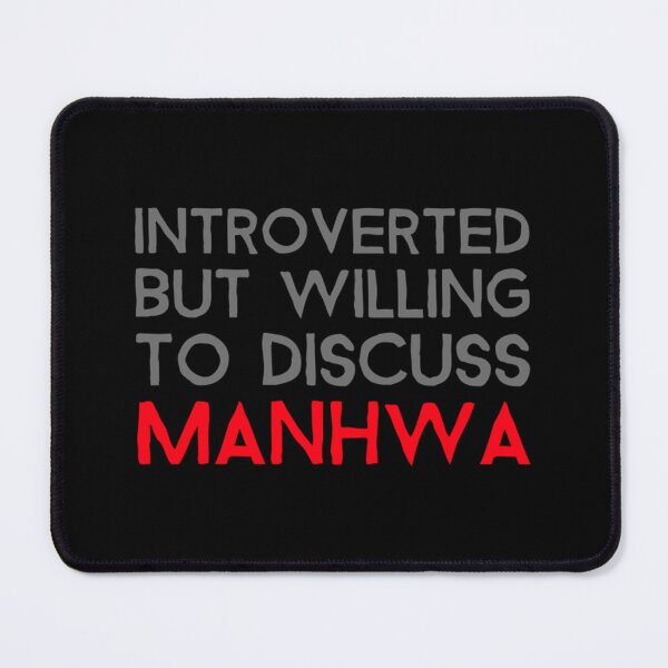 Item preview, Introverted But Willing To Discuss Manhwa designed and sold by Noelnoble.