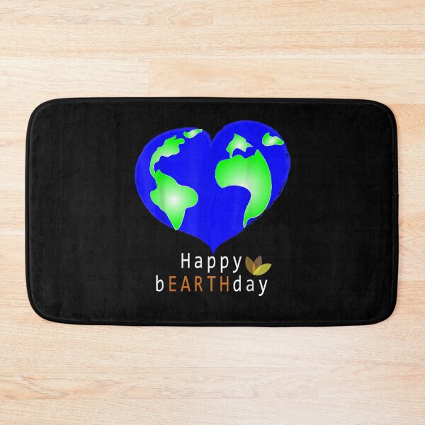 Item preview, Happy Birthday on Earth Day World Heart Green designed and sold by RobertEllisDC.