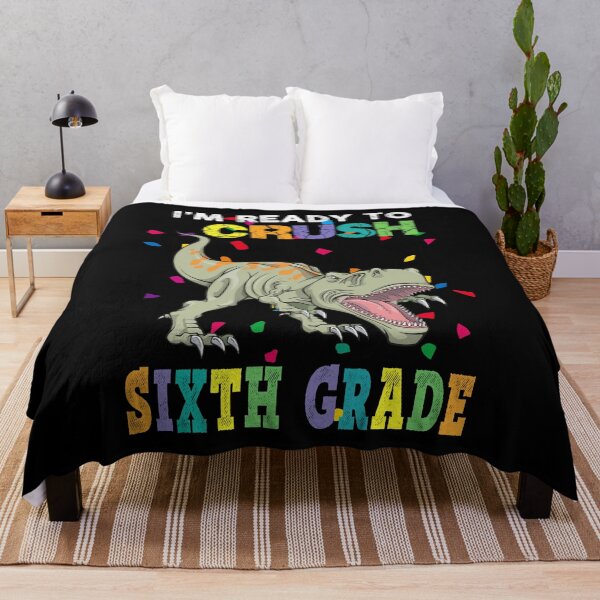 Item preview, I'm Ready To Crush Sixth Grade Dinosaur Back To School Kids designed and sold by designbychow.