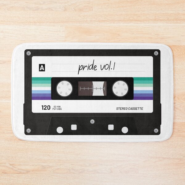 Item preview, Mens Gay Pride Mixed Tape designed and sold by LilybugDesign.