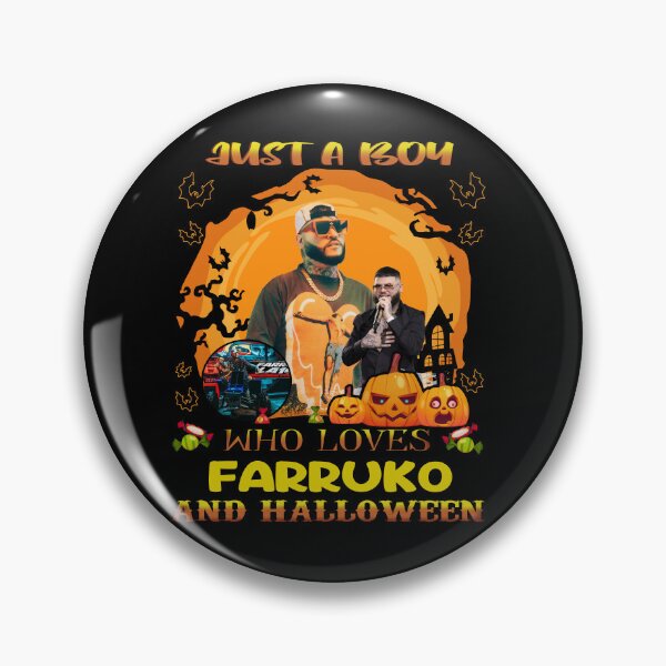 Item preview, Just A Boy Who Loves Farrukoo And Halloween designed and sold by Leigh-AnnBailey.