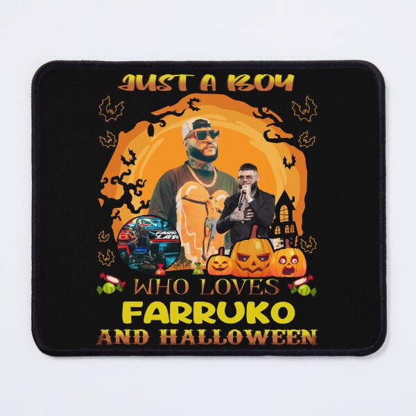 Item preview, Just A Boy Who Loves Farrukoo And Halloween designed and sold by Leigh-AnnBailey.