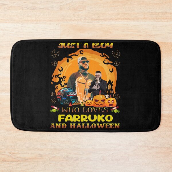 Item preview, Just A Boy Who Loves Farrukoo And Halloween designed and sold by Leigh-AnnBailey.