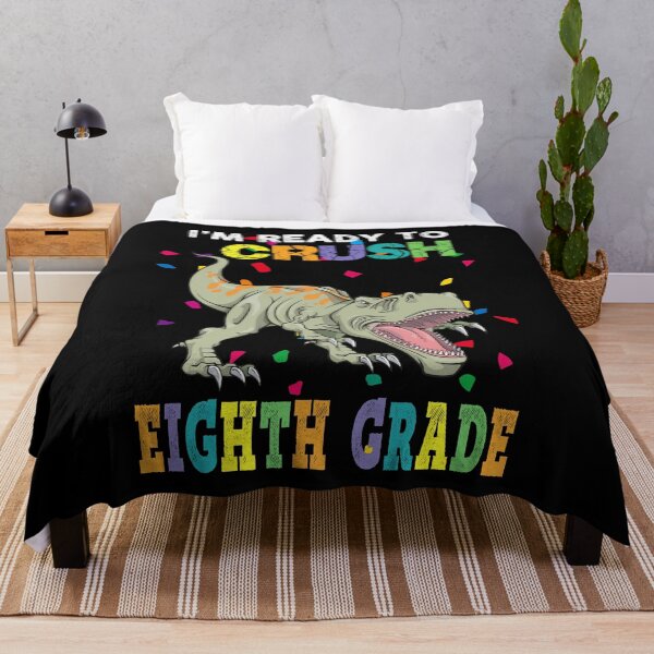 Item preview, I'm Ready To Crush Eighth Grade Dinosaur Back To School Kids designed and sold by designbychow.