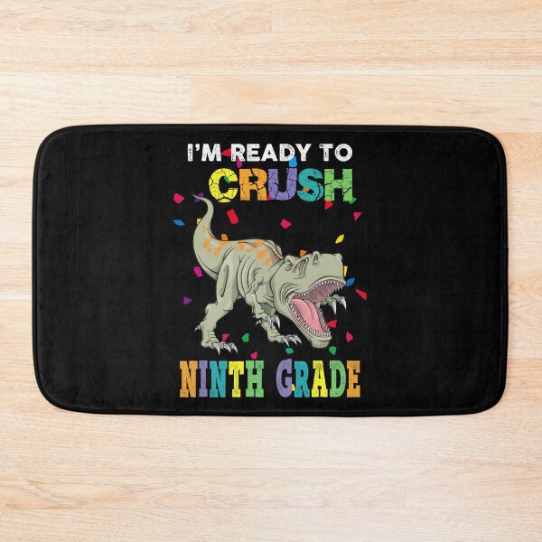 Item preview, I'm Ready To Crush Ninth Grade Dinosaur Back To School Kids designed and sold by designbychow.