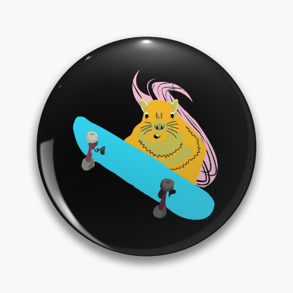 Item preview, Naughty Squirrel 900 Skateboarding Canvas Print designed and sold by alexanderneni.