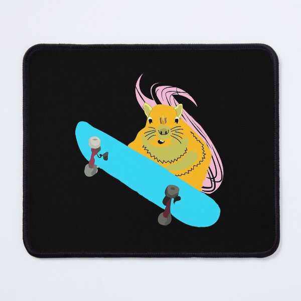 Item preview, Naughty Squirrel 900 Skateboarding Canvas Print designed and sold by alexanderneni.