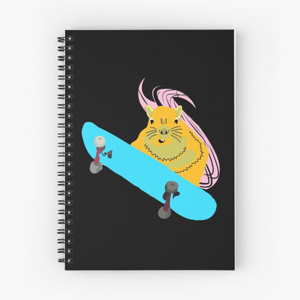 Item preview, Naughty Squirrel 900 Skateboarding Canvas Print designed and sold by alexanderneni.