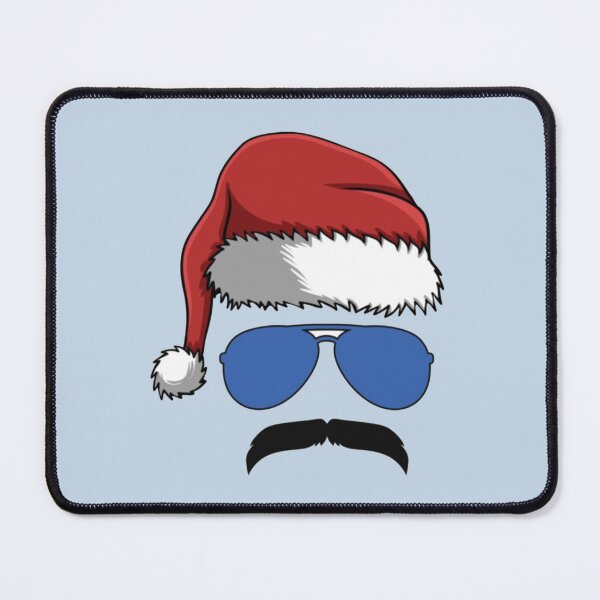 Item preview, Santa with mustache. Christmas hero designed and sold by AnnaLynch89.