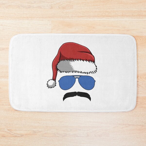 Item preview, Santa with mustache. Christmas hero designed and sold by AnnaLynch89.