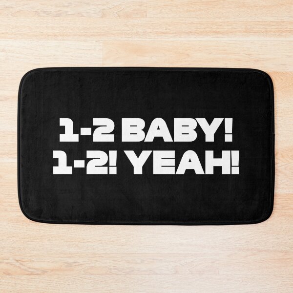 Item preview, 1-2 Baby! 1-2 Yeah! LEC. - Best Team Radio Bahrain GP 2022 (White/Black BG) designed and sold by FilipeFerreira.