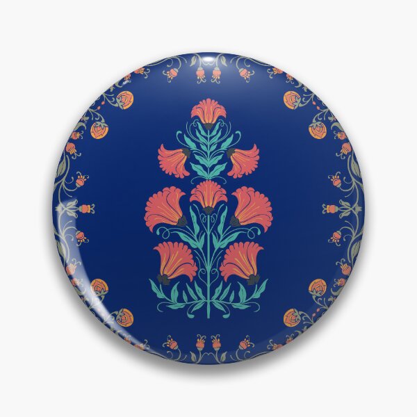 Item preview, Mughal Empire inspired Floral Motif Pattern - The Mughal Empire designed and sold by AppareIIndustry.