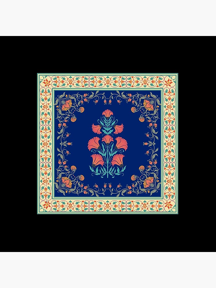 Mughal Empire inspired Floral Motif Pattern - The Mughal Empire 