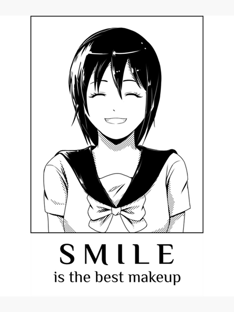 smile-is-the-best-makeup-poster-for-sale-by-ammiejerry11-redbubble