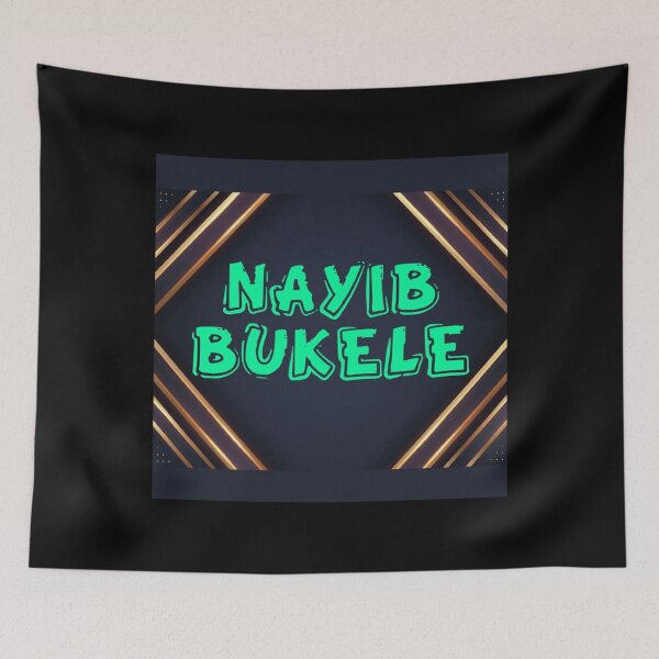 Item preview, Nayib Bukele Canvas Print designed and sold by alexanderneni.